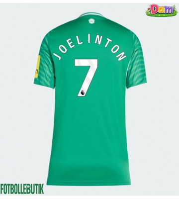 Newcastle United Joelinton #7 Bortatröja Kvinnor 2025-26 Kortärmad